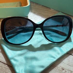 Tiffany & Co. Black Sunglasses